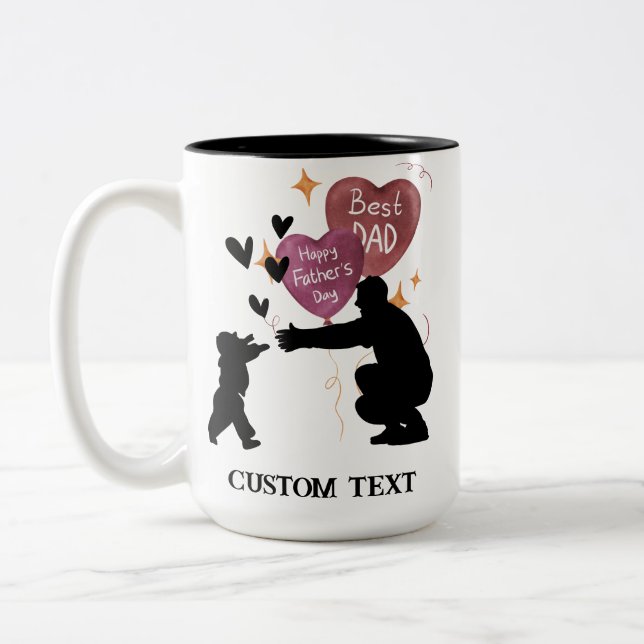 PERSONALIZED FATHERS DAY MUGS (Left)