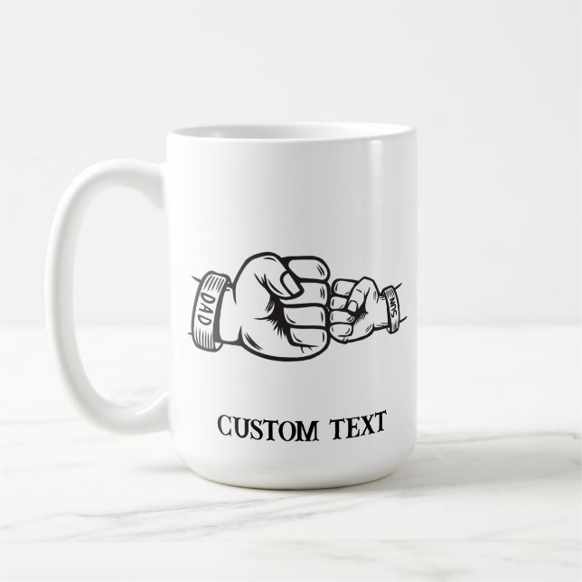 PERSONALIZED FATHERS DAY MUGS (Left)