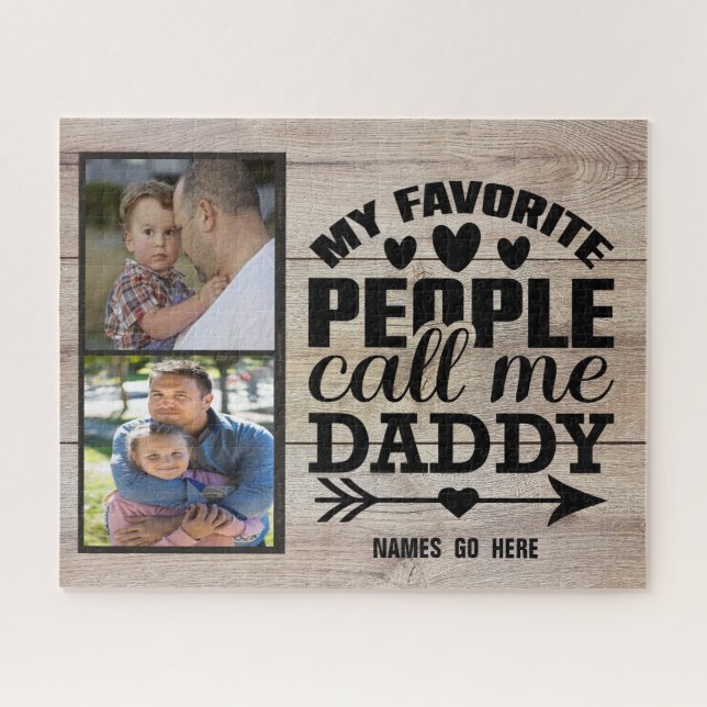 Personalized Father's Day Puzzle (Horizontal)