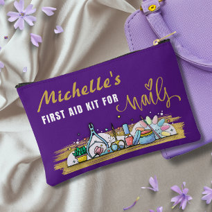 Personalized First Aid Kit for Nails Accessory Bag