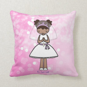 Personalized First Communion Day Cushion