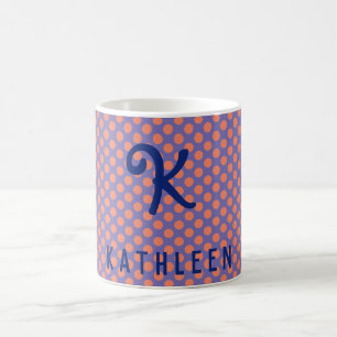 Personalized First Name Initial Coffee Mug