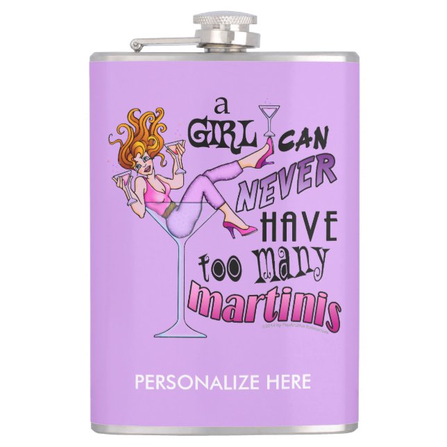 PERSONALIZED FLASK - PERSONALIZE HERE (Front)