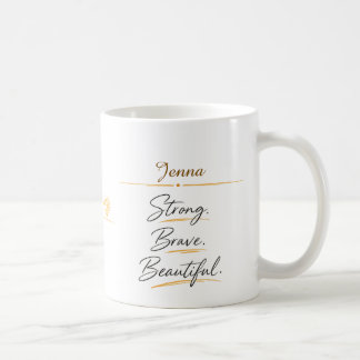 Personalized Floral Botanical Women's Day Coffee Mug