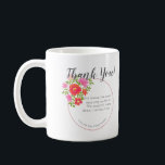 Personalized Floral Doula Midwife Thank You Mug<br><div class="desc">Thank your midwife/doula for all their help with this customizable floral mug. Include your own message,  signature and the midwife's name. A special,  100% personalized and unique gift for your midwife/doula. This pastel floral watercolor design makes for a pretty,  feminine and lovely gift.</div>