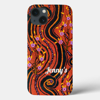PERSONALIZED Floral Harmony iPhone 13 Case