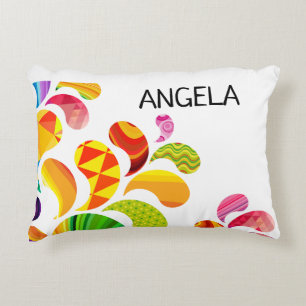 Personalized Flower Pillow