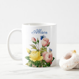 PERSONALIZED FLOWERS FROM NATURE COFFEE MUG