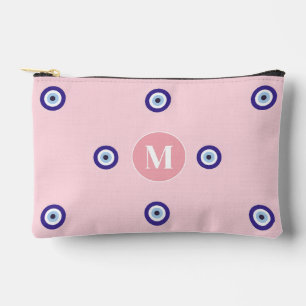 Personalized Folk Nordic Boho Floral Pattern Accessory Pouch