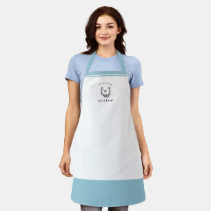 Personalized French Country Kitchen Apron