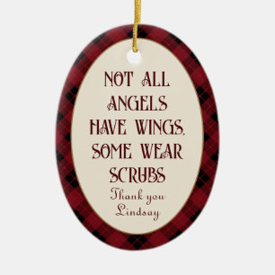 Personalized Frontline Christmas Ornament