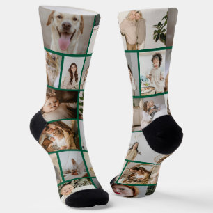Personalized Fun 16  Photo Template Socks
