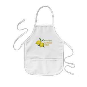 Personalized Fun Kids Lemonade Stand Apron