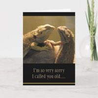 Personalized Funny Birthday Greeting Card