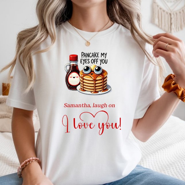 Personalized Funny Food Romantic Valentine T Shirt (Personalized Funny Food Romantic Valentine T Shirt)