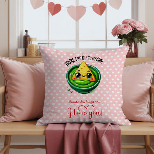 Personalized Funny Fruit Quote Valentine Pillow