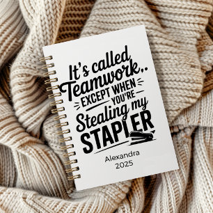 Personalized Funny Office Quote Notebook