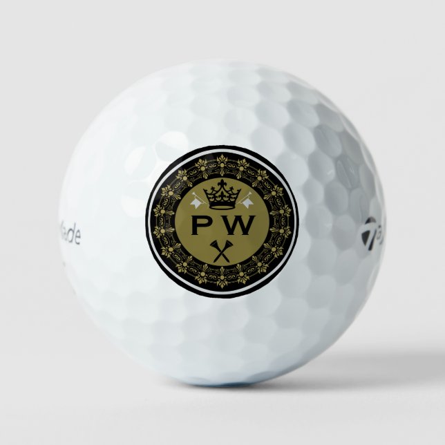 Personalized Funny Royal Golf Ball (Front)