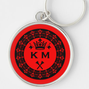 Personalized Funny Royal Golf Ball Key Ring