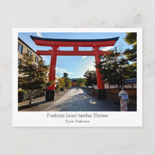 Personalized, Fushimi Inari-taisha Shrine, Japan Postcard