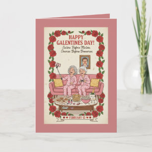 Personalized Galentine's Day Card