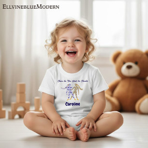Personalized Gemini Zodiac Impressionist Toddler  Baby T-Shirt