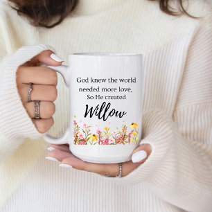 Personalized Genesis Chapter One Coffee Mug
