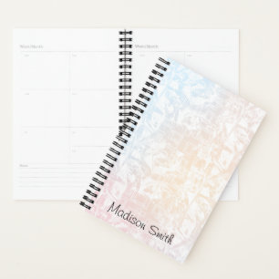 Personalized Geometric Notepad Planner