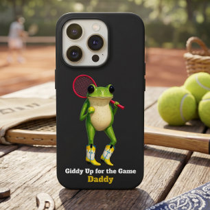 Personalized Giddy Up For The Game Daddy   Quirky  iPhone 15 Pro Case