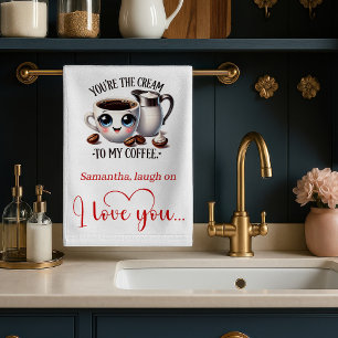 Personalized Gift for Boyfriend Funny Food Towel