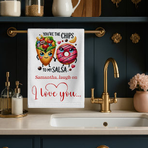 Personalized Gift for Husband Funny Food Towel