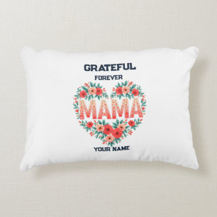 Personalized Gift for Mom Custom Name Design Decorative Cushion