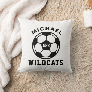 Personalized Gift for Soccer Players Cushion