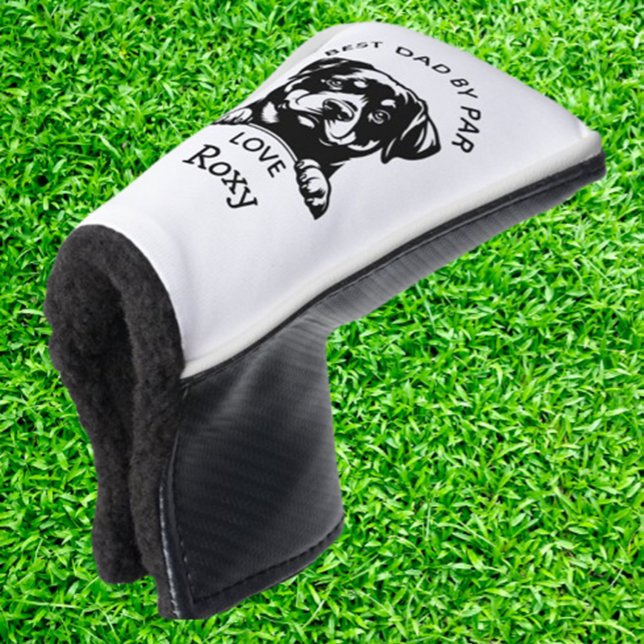 Personalized Gift for the Best Rottweiler Dad Golf Head Cover (The Perfect Gift for the Best Rottweiler Dad

)