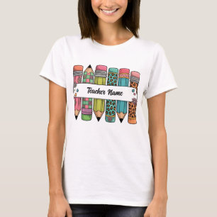 Personalized gift with the teacher's name T-Shirt