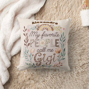 ❤️Personalized GIGI Mothers Day Birthday Christmas Cushion