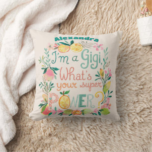 ❤️Personalized GIGI Mothers Day Birthday Christmas Cushion