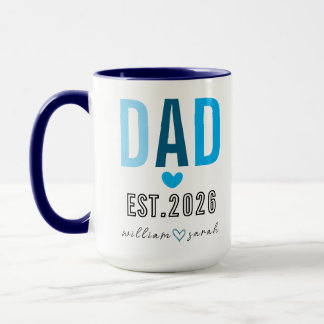 Personalized Girl Dad Father’s Day for Proud Girl Mug