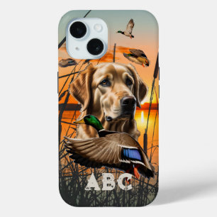 Personalized Golden Retriever iPhone 15 Case