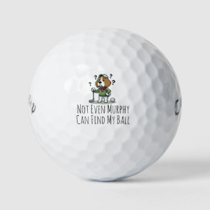 Personalized Golf Ball - Not Even My Dog Can Find