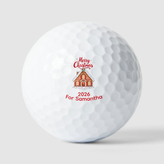 Personalized Golf Balls - Custom Print (Front)