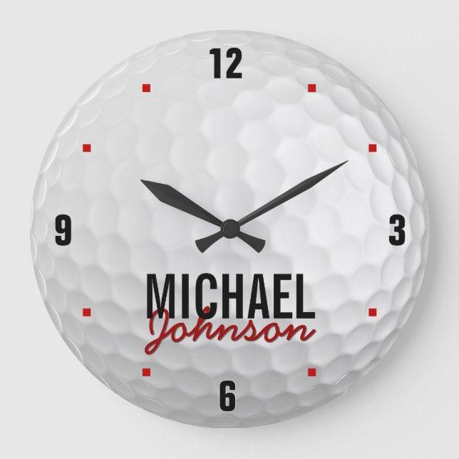 Personalized Golf Clock (Front)