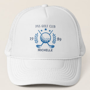 Personalized Golf Club Name Trucker Hat