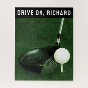 Personalized Golf Jigsaw Puzzle