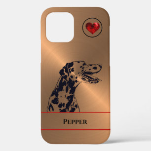 Personalized Gorgeous Dalmatian Dog iPhone Case