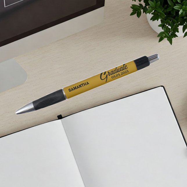 Personalized Graduate Pen - Custom Name & Date   (Creator Uploaded)