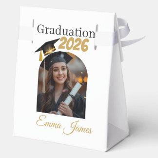 Personalized Graduation Favor Bags Class of 2026 Favour Box