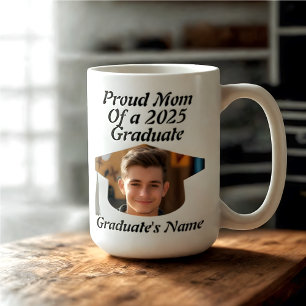 Personalized Graduation for Proud Mom or Dad Coffee Mug