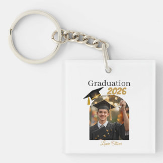 Personalized Graduation Keychain Gift 