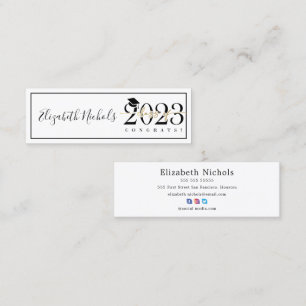 Personalized Graduation Name Cards